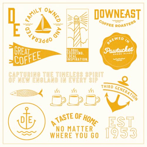 Downeast Coffee Roasters Café Molido Light Roast 12oz x6 miniatura 6