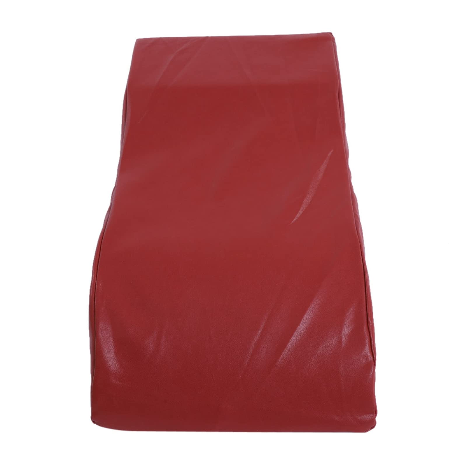 Almohada ergonómica de cuña para elevación de piernas, cómodo cojín de espuma para soporte de rodillas y espalda, diseño transpirable para un mejor ajuste de la posición (Café)