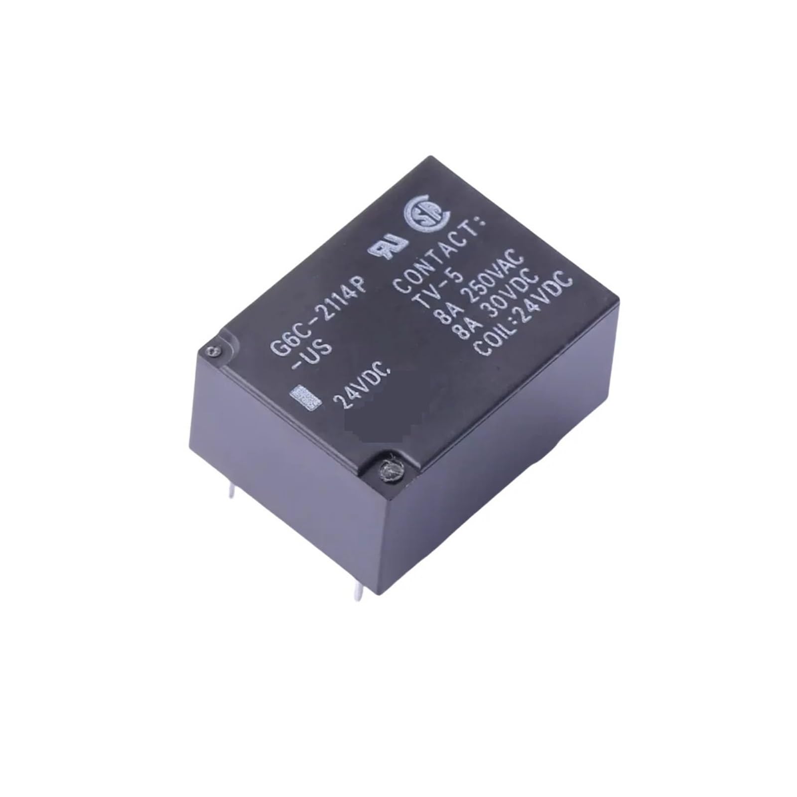 K66SIYV5KY 1PCS G6C-2114P-US 5VDC 12VDC 24VDC 8A RELAY 6PIN G6C-1114P-US 4PIN 10A(G6C-2114P-US-5VDC)