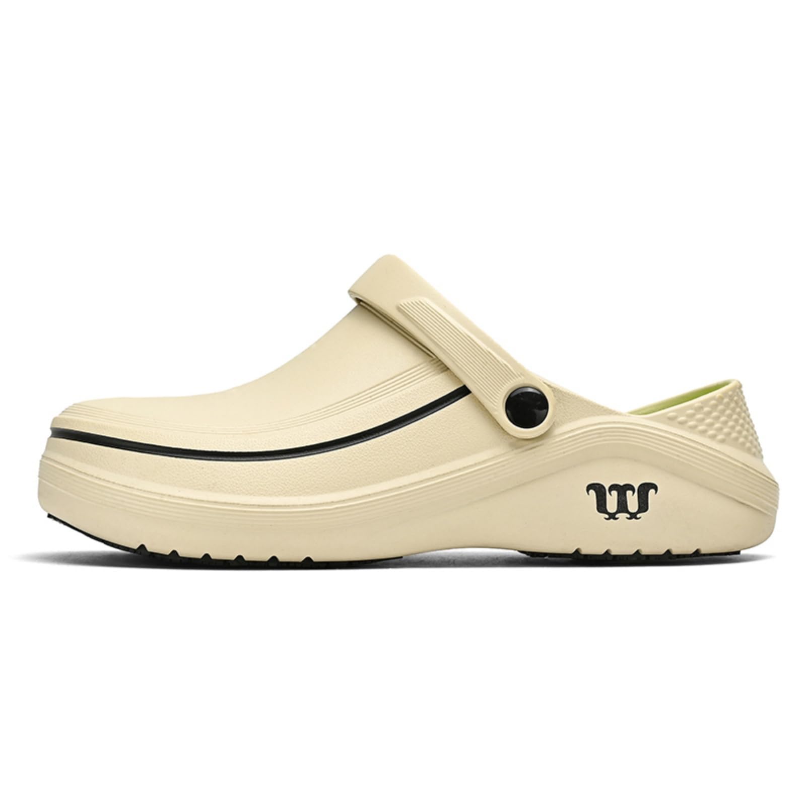 Zuecos de trabajo antideslizantes para hombre y mujer, zapatos de chef de jardín, ligeros, impermeables, para enfermera, cocina, restaurante, servicio de alimentos, zapatos de cocina