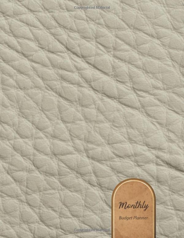 Monthly Budget Planner: Expense Finance Budget Monthly Weekly Daily Bill Planner And Organizer Tracker Workbook Journal / Business And Personal Money ... Date), 8.5”X11” (Book 31 in 200 Cover Design)