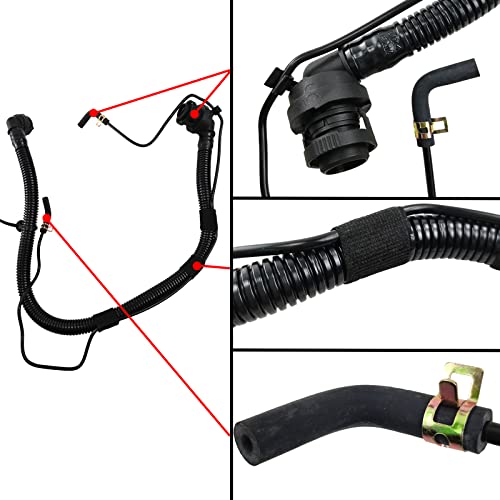 Gaeaauto 5 X Engine Radiator Coolant Hose & Heater Hose & Pcv Pipe Set Fit For 2011-2016 Chevy Cruze 1.4L #13251447 13251435 13291779 94543097 25193343 #TOP3