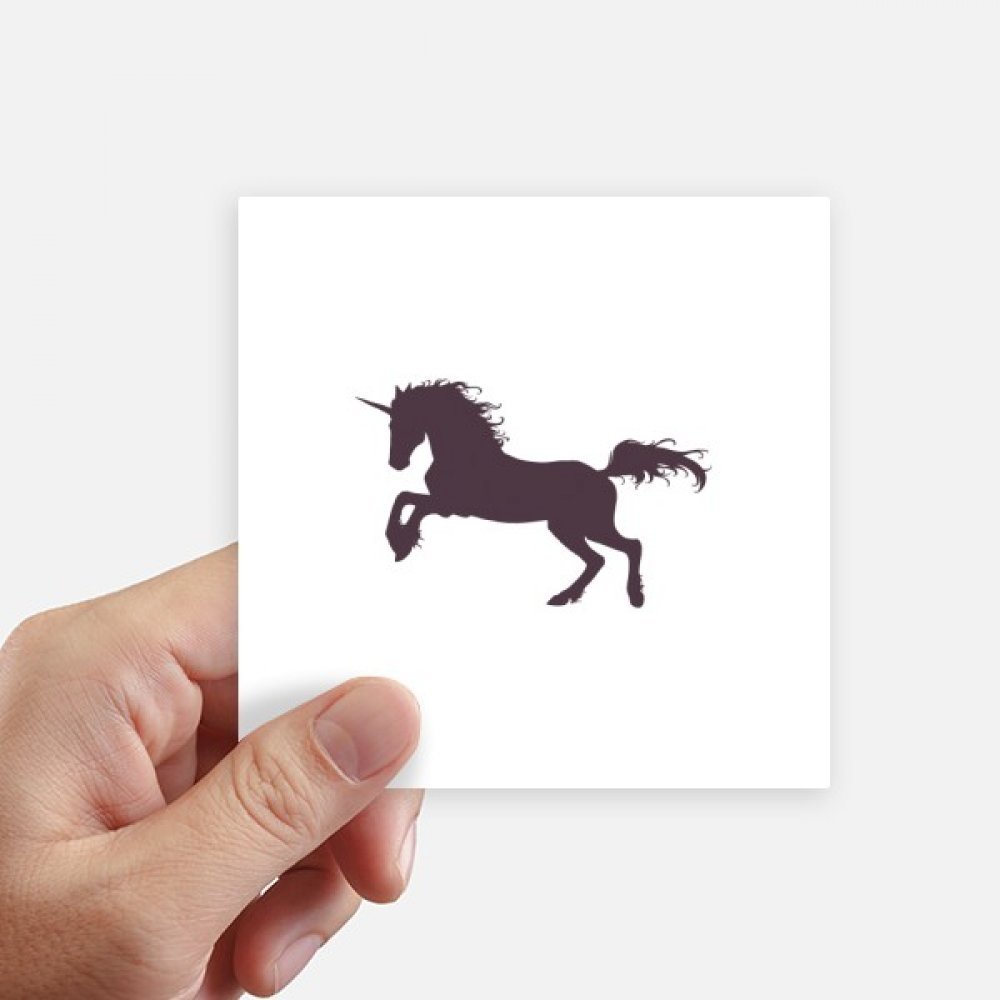 Stickers licorne sautante 10cm pour déco durable de moto et pc portable