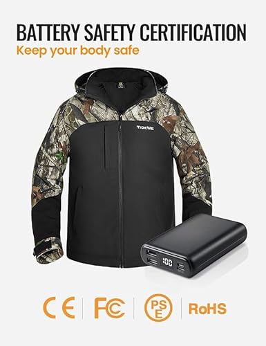 Tidewe HJ007-BKL-TE Heated Jackets For Men thumb #2