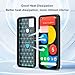 Qiinogow Case Compatible with Google Pixel 5, Slim Fit Phone Cover with Shock-Absorption, Carbon Fiber TPU Rubber Protective Case, Black