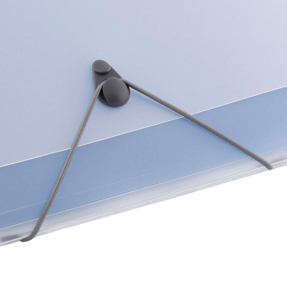 Cartella Portadocumenti D.RECT 5540 - 12 Scomparti A4, Chiusura Con Elastico, Verde - Foto 9