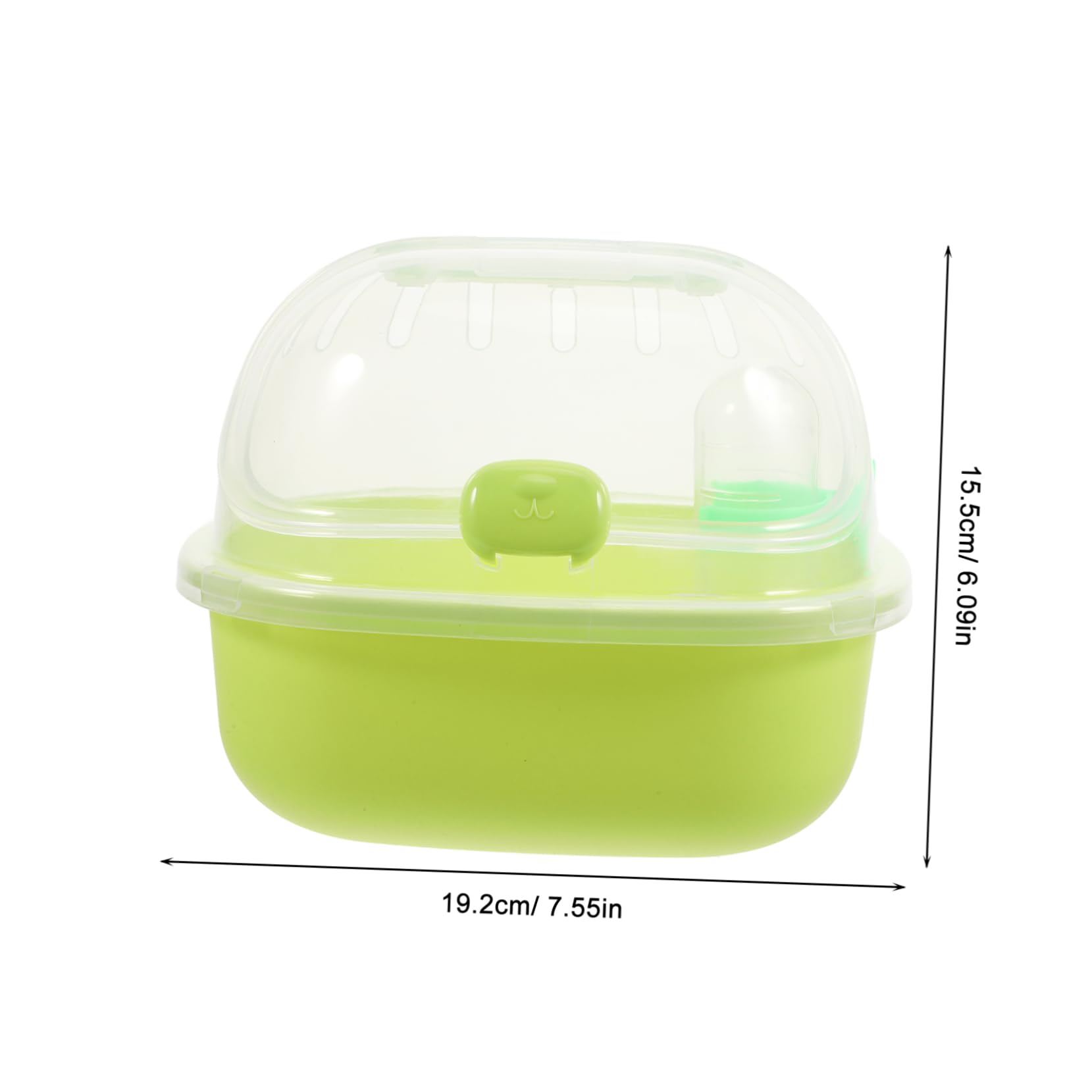 BESPORTBLE Travel-Friendly Hamster Cage Portable Pet Carrier Easy to Carry for Outdoor Activities