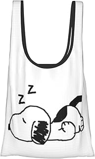 [Mineye] エコバッグ 買い物袋 スヌーピー アニメ 大容量 ファッション トートバッグ 軽量 防水 折りたたみ式 ショッピングバッグ かわいい 漫画 人気 ギフト