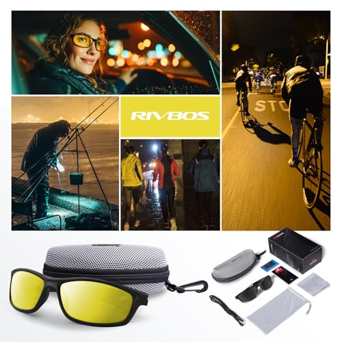 Image of RIVBOS Sunglasses for Men Women Polarized UV Protection Sports Fishing Driving Shades Cycling RB833