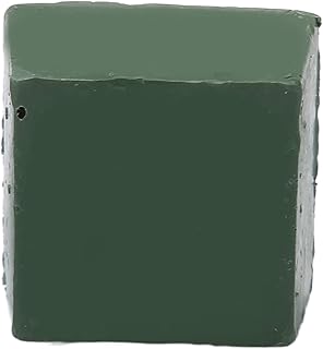 Knife Stropping Compound, 10Pcs Knife Polishing Compound Green Easy to Use Durable Multi Purpose Buffing Compound for Leather Strop Craft