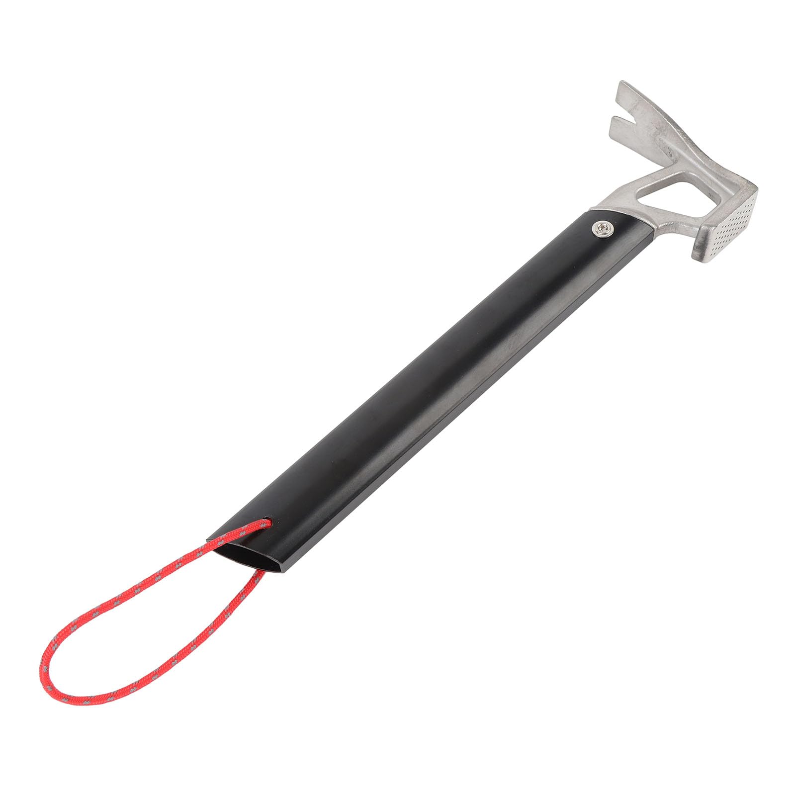 Mehrzweck-Zeltheringe, 30 cm, Leichte Aluminium-Heringe mit 4 Mm Abspannleinen für Sicheres Camping, Wandern und Rucksackreisen (Khaki)