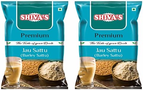 SHIVA'S Jau Sattu (Barley Sattu) – Pack of 2 (500g Each) Natural Barley Powder/Atta | High Fiber Superfood, Supports Digestion & Heart Health | Cooling & Refreshing Summer Drink | No Preservatives