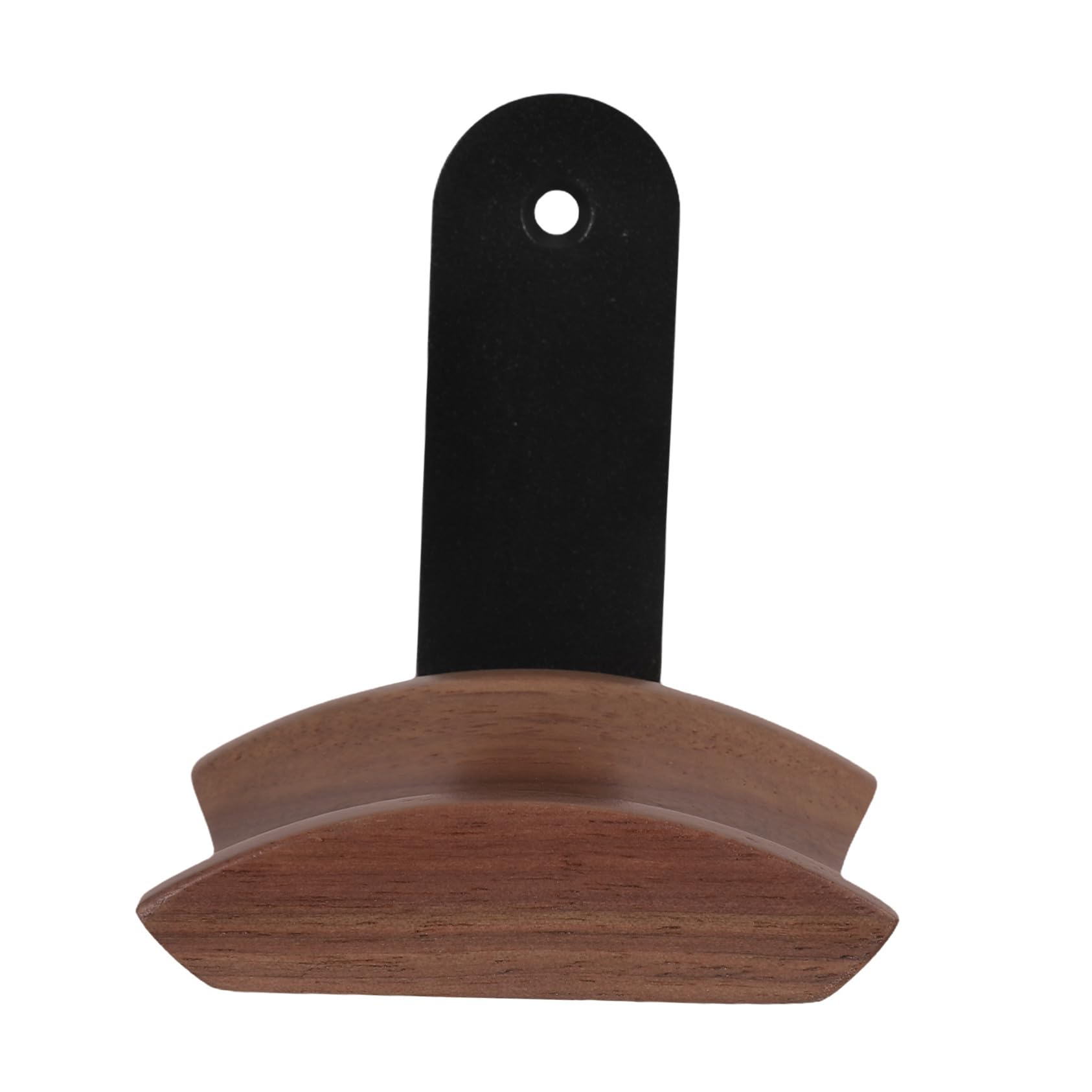 Soporte Auriculares Pared Madera Nogal Montaje Fácil Compatible Gaming Oficina Hogar