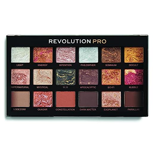 Revolution Pro, Regeneration, Palette d'Ombres à Paupières , Astrological, 18 Ombres, 14.4g