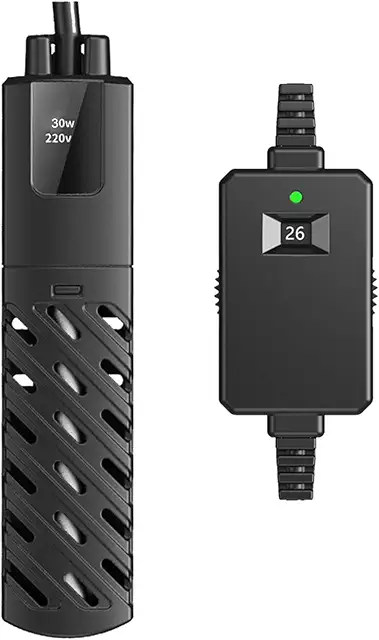 GERUI Mini Aquarium Heater 15L - Terrarium Verwarming - 30W PTC Constant Temperature