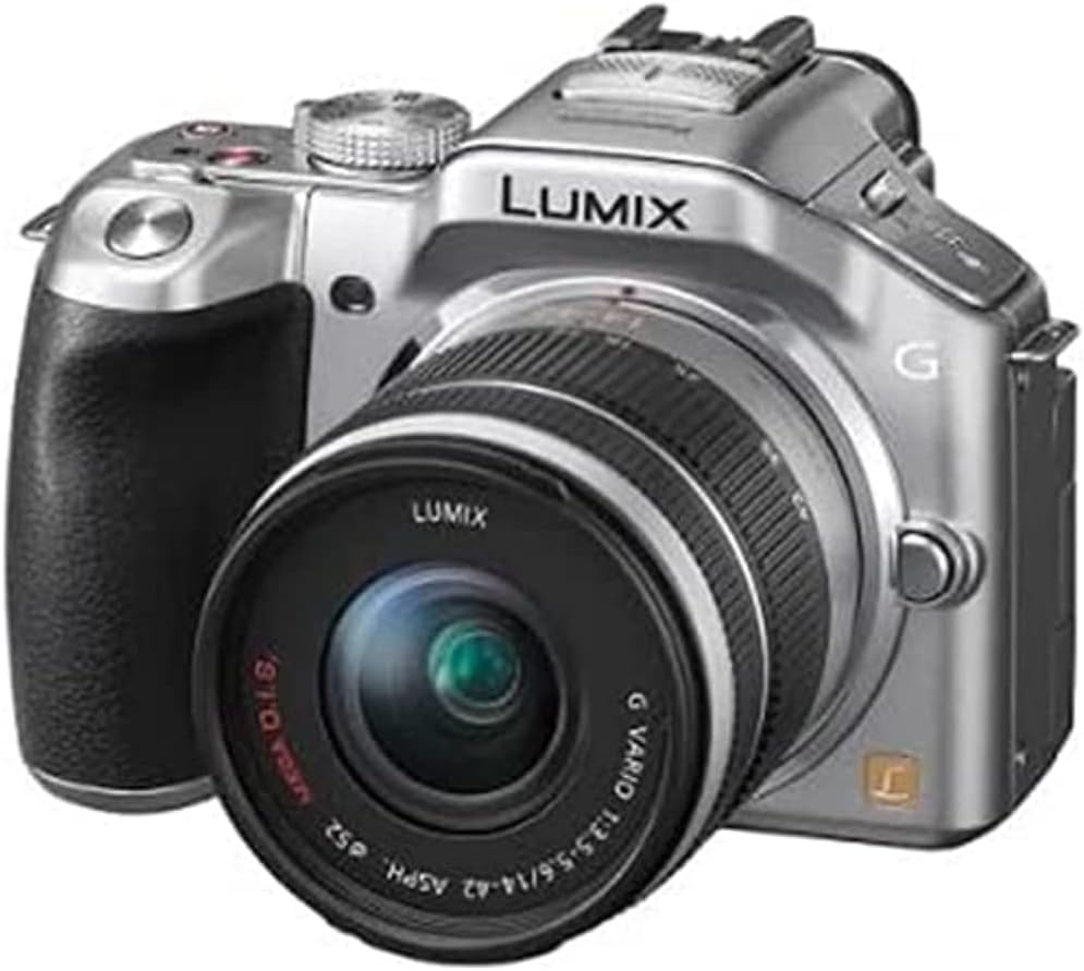 Panasonic DMC-G5K Fotocamera Mirorless con Mirino, Schermo LCD 3 Pollici, Full HD con Obiettivo 14-42 mm, Nero Panasonic DMC-G5K Fotocamera Mirorless con Mirino, Schermo LCD 3 Pollici, Full HD con Obiettivo 14-42 mm, Nero