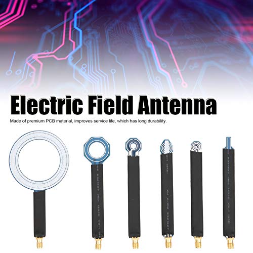 Image of 6Pcs PCB Near‑Field Magnetic Field Probe, EMC EMI Near Field Probes Set with Storage Box, SMA Female Conduction Radiation Antenna for Locate and Identify Potential Sources of