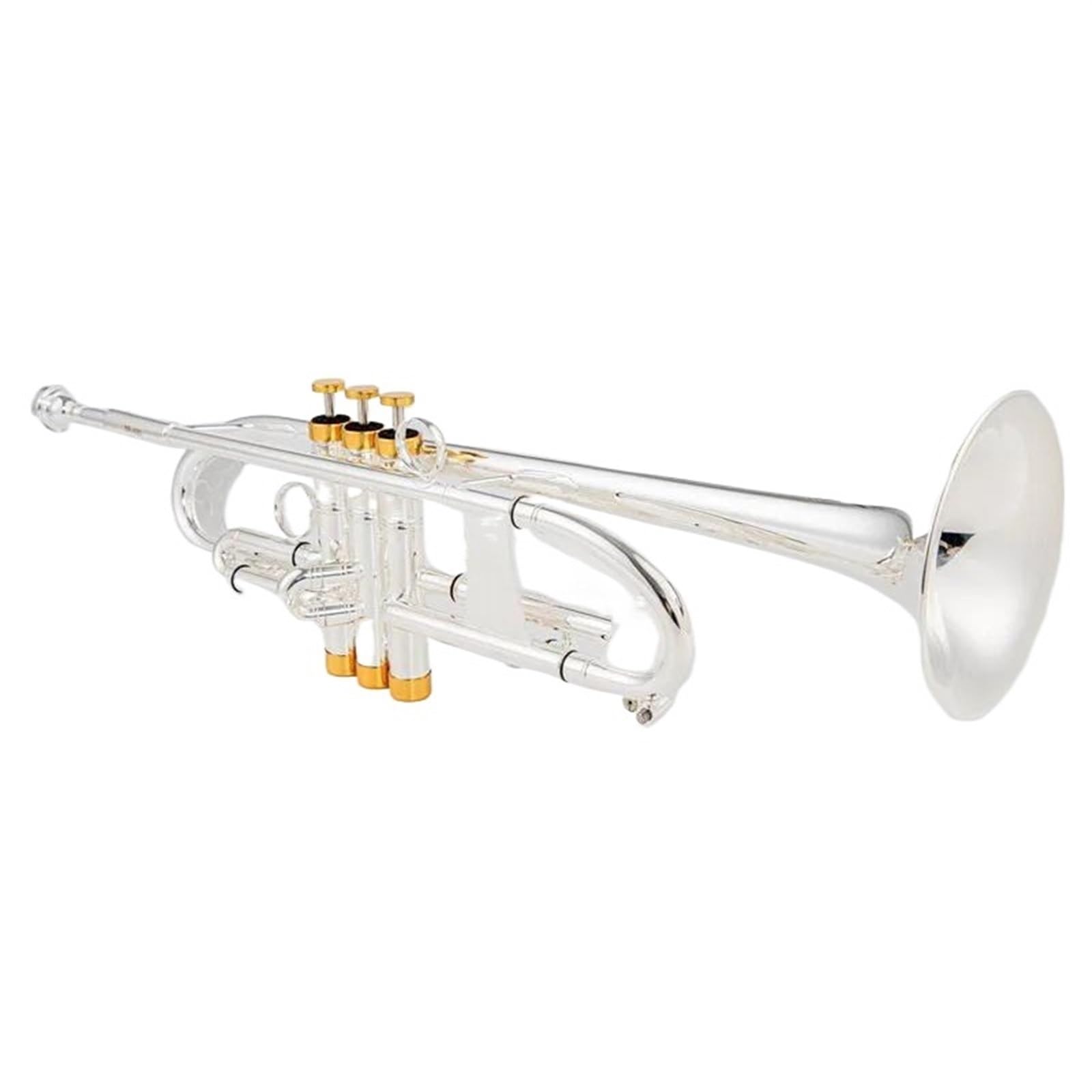 Trąbka Bb Trumpet TR600 Posrebrzany Instrument Muzyczny Trąbka Profesjonalnej Klasy Piękny Instrument