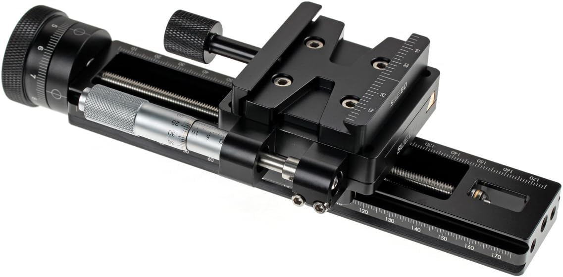 S102082 2-Accuracy Macro Focusing Slide Rail,Focus Stacking,Insect Macro Photography