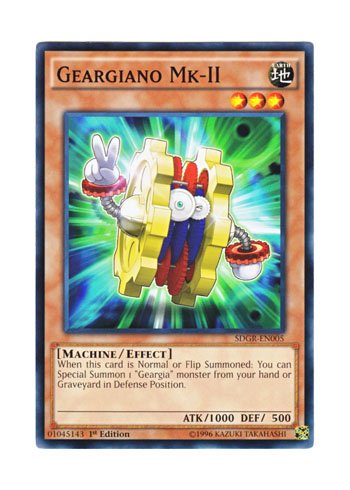 Amazon.co.jp: 遊戯王 英語版 SDGR-EN005 Geargiano Mk-II