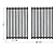 Htanch PG521 (2-Pack) Porcelain Steel Cooking Grid Grates for Weber Spirit E-210, Spirit S 200 & 210, Genesis Silver A, Spirit 500 Gas Grills, 7521 65905 7522 7523 65904 (15" x 22 1/2"Porcelain Steel)