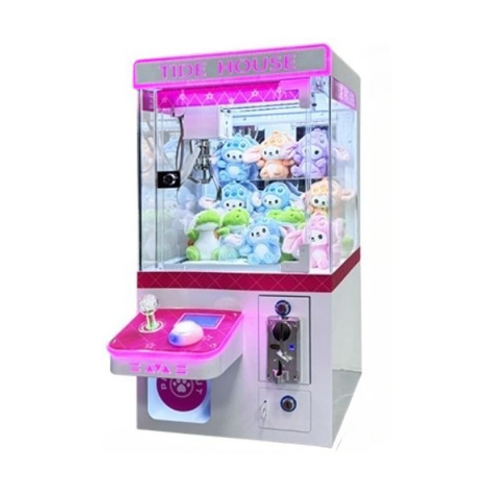 Amazon.co.jp: 小型家庭用商用コイン式クレーンゲーム ミニぬいぐるみ 