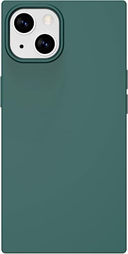 Miniatura 1 de Cocomii Funda cuadrada diseñada para iPhone 14  silicona, delgada, mate, suave al tacto, forro de microfibra, antipelado, resistente a las huellas