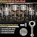 G4FJ 1.6 Engine Overhaul Rebuild Kit w/Crankshaft Con-Rods & Bearings Pistons Cylinder Head Gasket Set Fit For Hyundai Sonata Tucson Veloster Kia Soul Sportage 1.6L 2011-2022 231102B710 230412BAC0