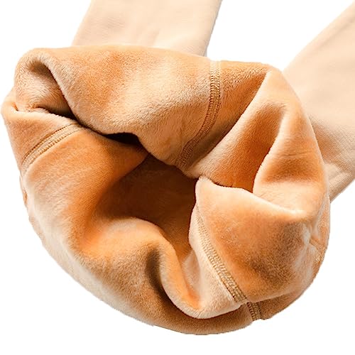 Image of Blostirno Women's Fleece Lined Tights Thermal Pantyhose Leggings Opaque Winter Warm Thick Stockings Tights