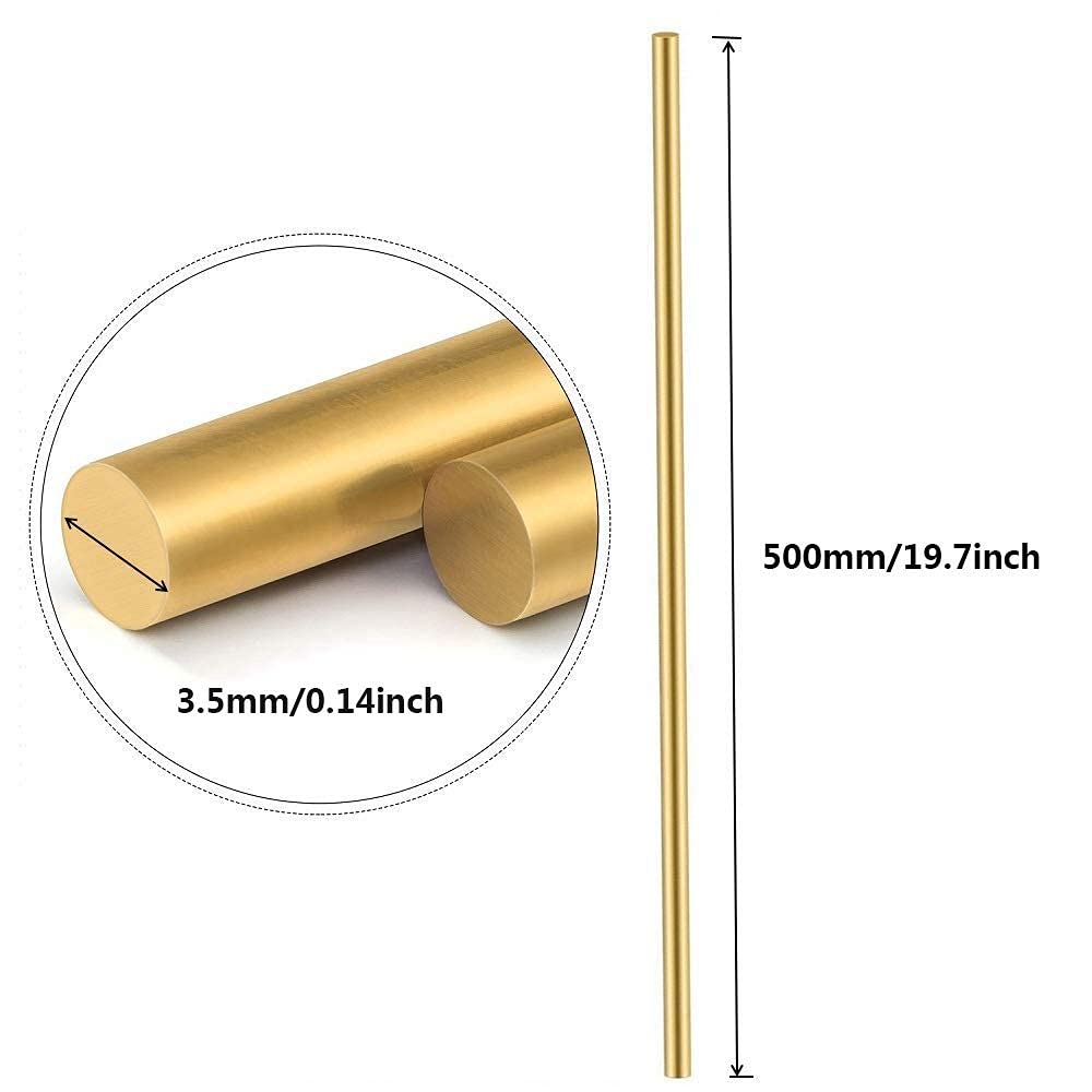 Albero Barra In Ottone Cz121 3 Mm 1/8" X 304 Mm Lungo 1 Piede - Foto 7