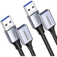 UGREEN Cable Alargador USB 3.0 Paquete de 2 Extension Tipo A