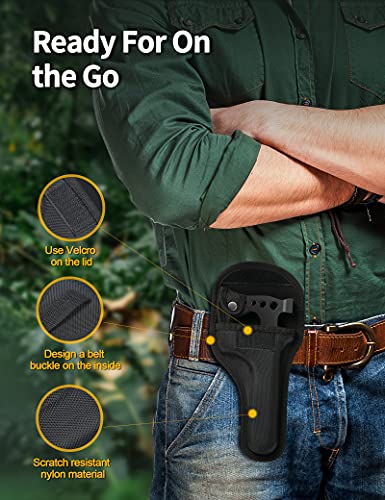 Multitool Camping Accessories, Cool Gifts For Dad, 13-In-1 Survival Gear Hatchet With Axe Hammer Can Opener Saw Screwdrivers Pliers Bottle Opener Gadgets For Hunting, Hiking, Fishing And Home Diy #TOP5