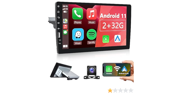 Amazon.co.jp: Hodozzy 2G+32G Android 12 の単一の喧騒の車のステレオ