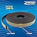 Master Magnetics Flexible Magnetic Strip - Heavy-Duty Magnet Strips with Strong Adhesive Backing for Walls, Boards, Signs, and More - 0.06