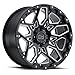Black Rhino Shrapnel 20x9.5 6x135 +12mm Black/Milled Wheel Rim 20" Inch