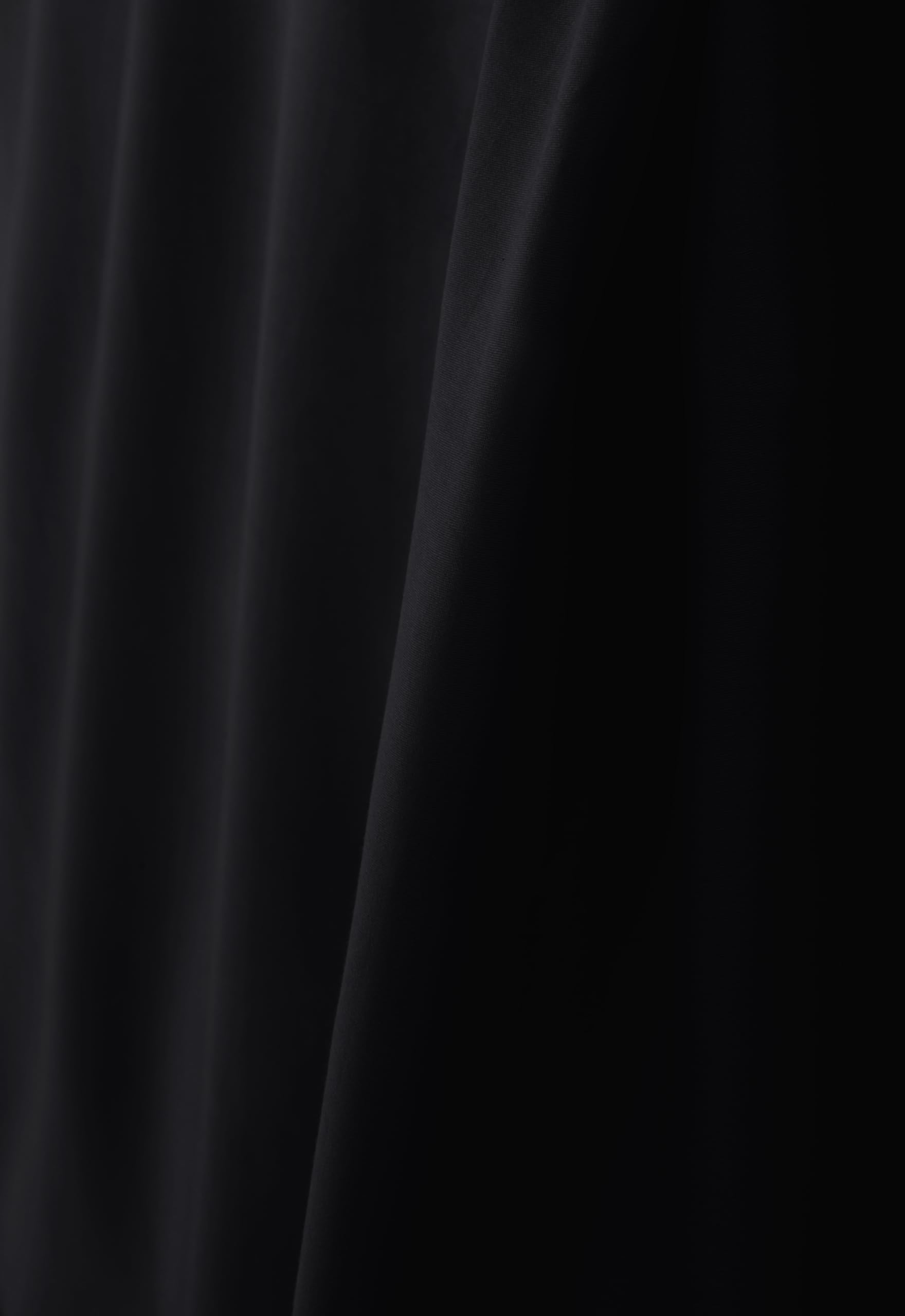 Jotex Zack Satin Volant Betthusse Bettrock 100% Bio-Baumwolle Höhe 45 cm Schwartz 180 x 200 cm