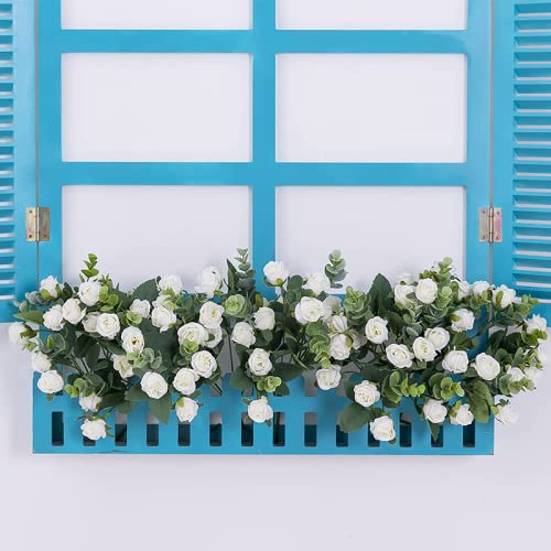 Flor artificial de rosa de seda para decorar tu hogar con armonía 2