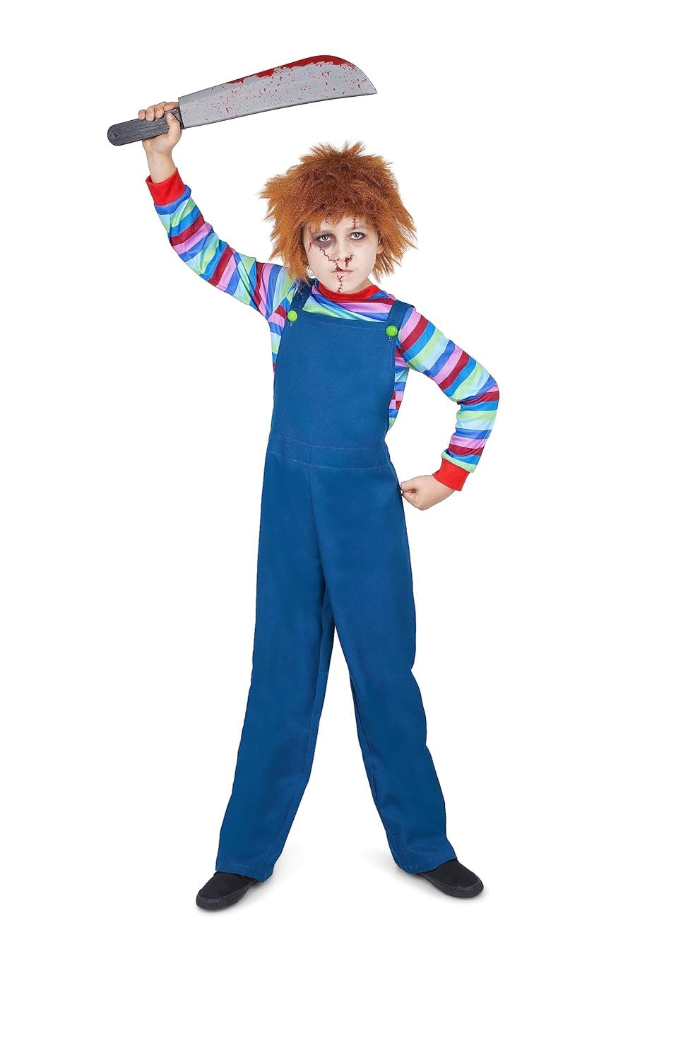 Party Magic Chucky Puppet Boy Costume, Small - Halloween