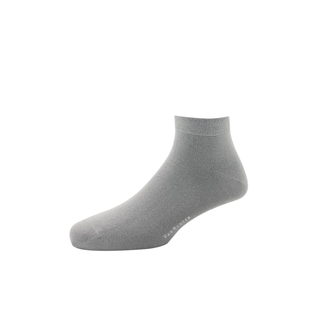 van heusen Men's Cotton Casual Calf Length Socks (Vhn1Salba00031_Light Grey_One Size)-picture-12