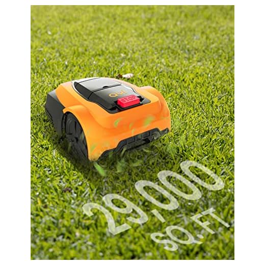 AYI Robot Lawn Mower for Large Yard, Mows Up to 2/3 Acre / 29,000 Sq. Ft, Triblade Brushless Motor, Multiple Mowing Patterns, Self-Charging, IPX Waterproof, Wi-Fi App Control [2022]