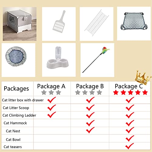 Gabbia per Gatti, Staccabile Box per Animali