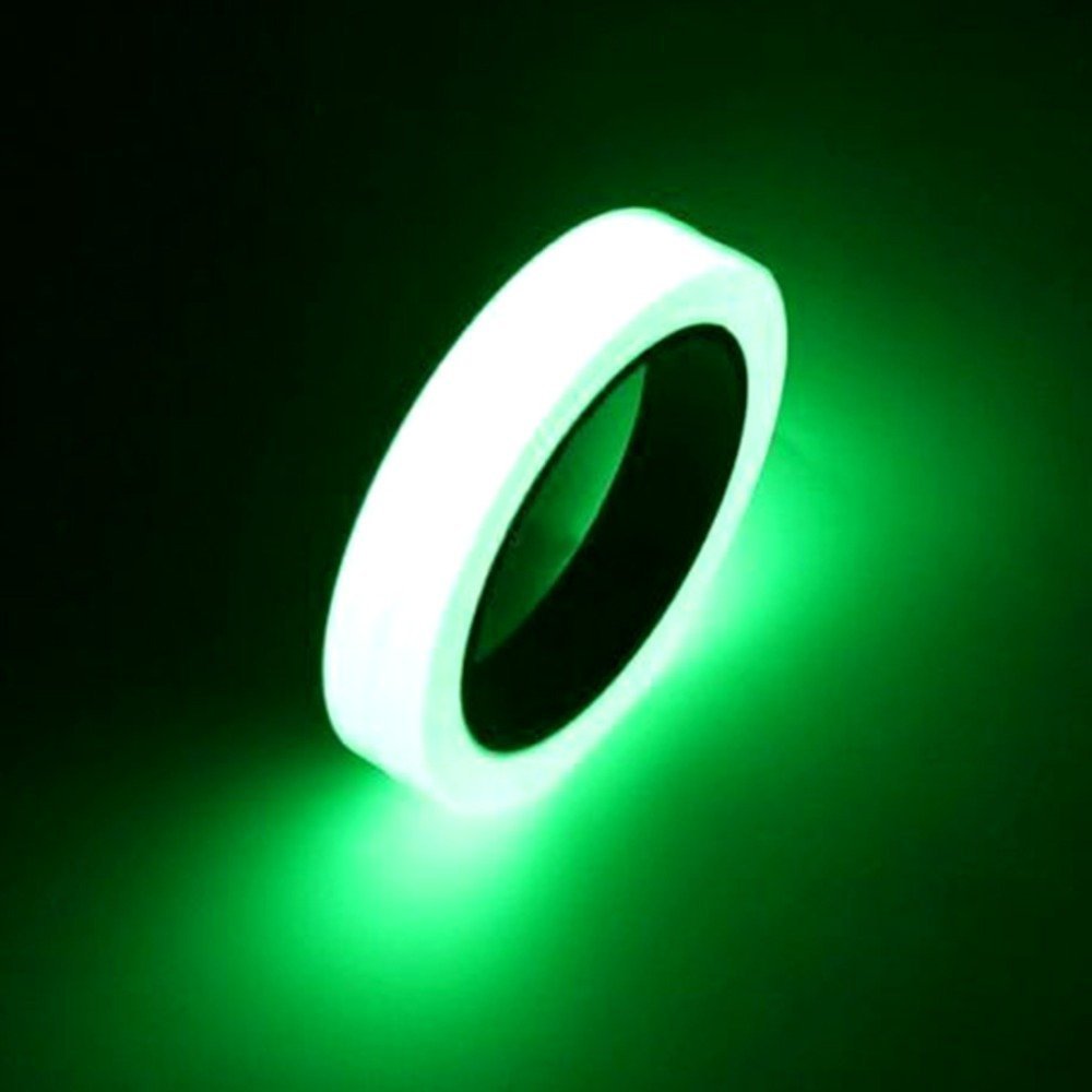 Reflective Tape - Glow In The Dark Tape - 12MM 3M Luminous Tape Self-adhesive Tape Night Vision Glow In Dark Safety Warning Security Stage Home Decoration Tapes