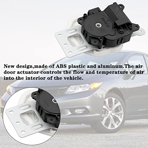 HVAC Heater Blend Door Actuator Replace 79140-SNA-A01 604-879 for 2006 2007 2008 2009 2010 2011 Honda Civic Heater motor,AC Heater Air Vent Flap Actuator Motor,Air Conditioner Blend Heater Servo Unit.