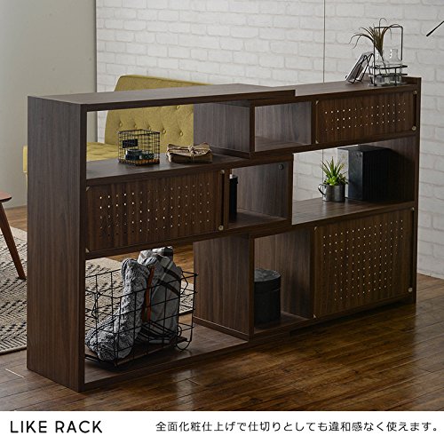 【在庫セール】佐藤産業 LIKE オープンシェルフ 伸縮式 幅90-166cm Amazon｜佐藤産業 LIKE オープンシェルフ 伸縮式 幅90-166cm 奥行30cm