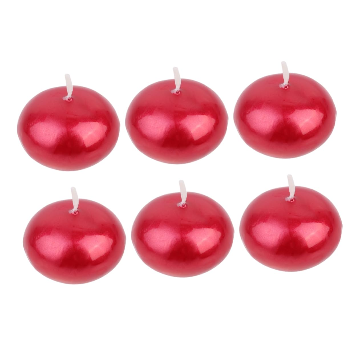 GOOHOCHY Flameless Floating Candles Red Wedding Decor Smokeless Candles for Parties Banquets
