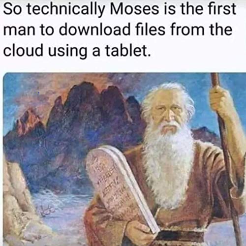 『Ep. 18 So Technically Moses is The First Man to Download Files From The Cloud using a Tablet』のカバーアート