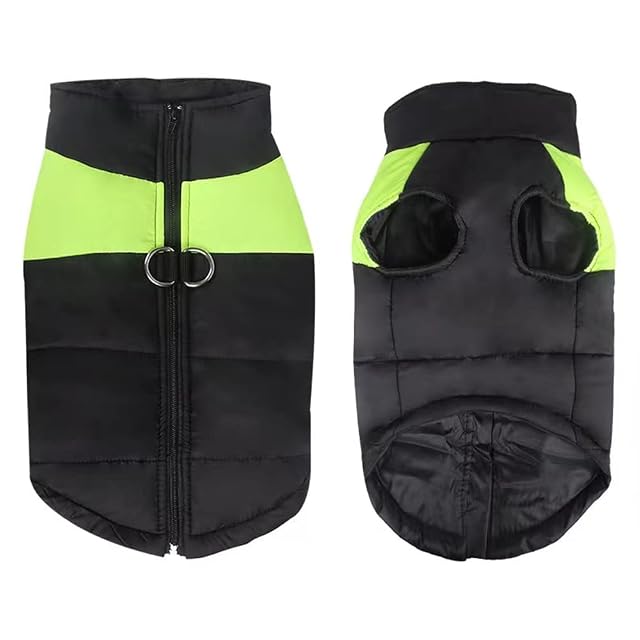 Foto 2 de 7 de FEimaX Abrigo para Perro Impermeable Chaqueta Cálido de Invierno y Otoño