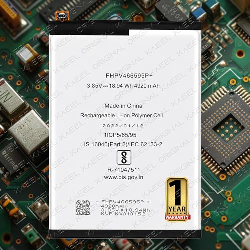Image of Original BL-49FT Battery 5000mAh for Tecno Camon 15, 17, 18, 19 Neo, Pop 5 LTE, Pop 6 Pro, Spark 5, 5 Pro, Go 2020, 6 Go, 7 Pro, 8, 8P, 8C, 8T, 9, 9T - with 1 Year Warranty* (Blue, KE5k)