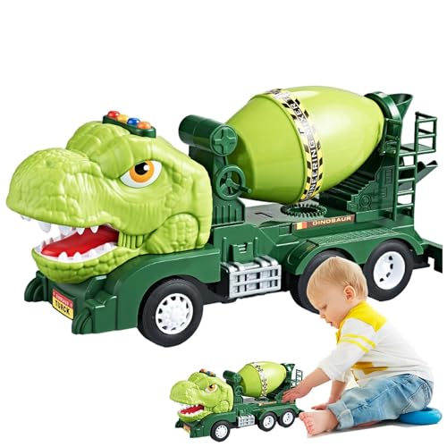 WJnflQN Juguete De Camión De Transporte De saurios,Juguete De Coche De saurio, Vehículos de Juguete Juguetes para Camiones, Toys Juguetes educativos, camión de Transporte de saurios, vehículo de