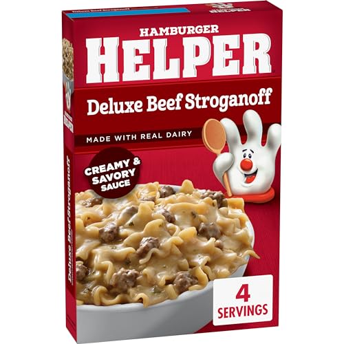 Hamburger Helper Deluxe Beef Stroganoff Pasta 155 g